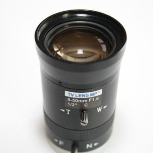 8-50mm Manual Iris C Mount CCTV Lens 2 Mega Pixel